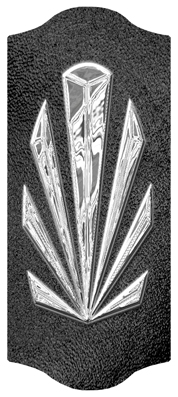 DARAY-C-602-SL-SH-BK Silver Sunburst Shimmer Black